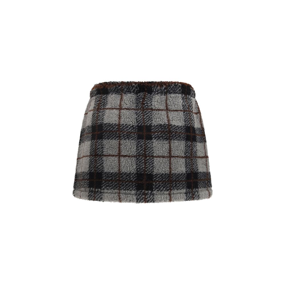 Check mini Skirt