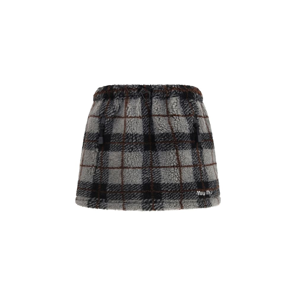 Check mini Skirt