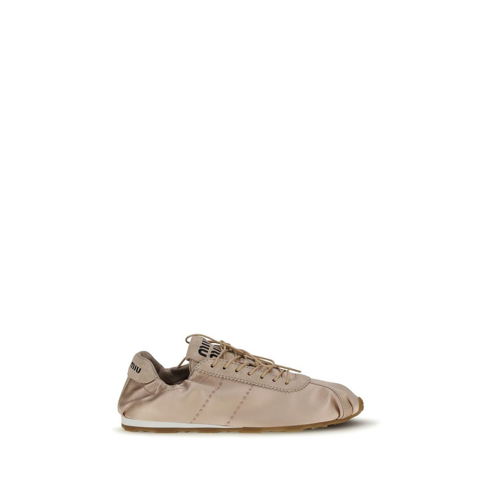 Satin Plume Sneakers