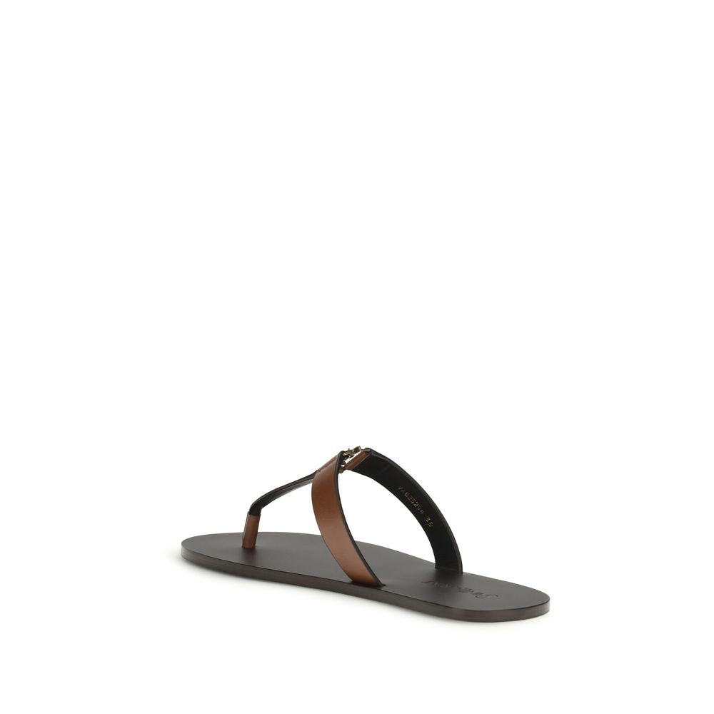 Leather thong Sandals