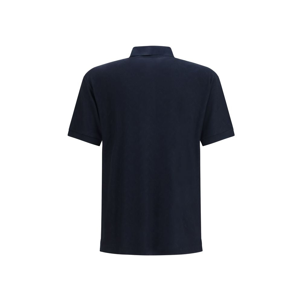 Viscose and polyester polo Shirt