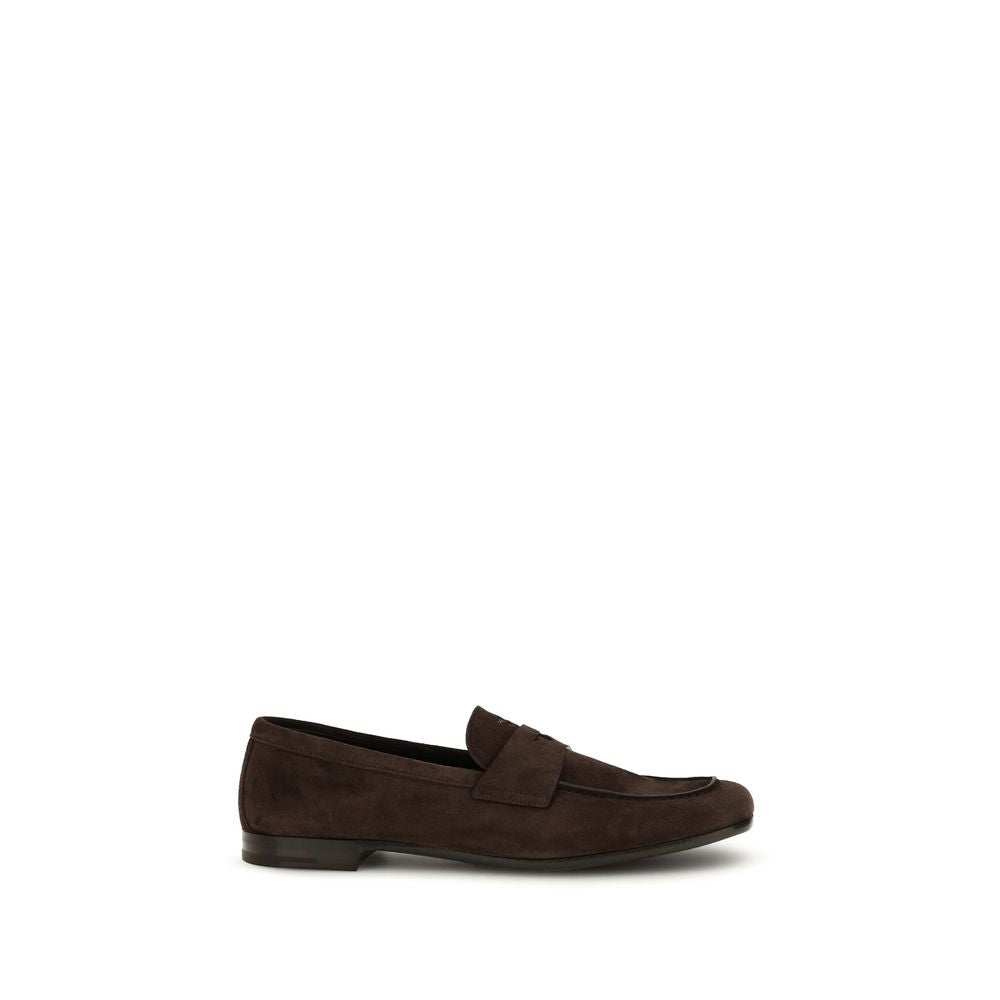 Suede Loafers