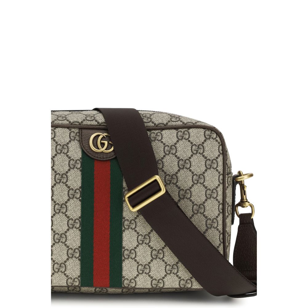Printed canvas Shoulder Bag