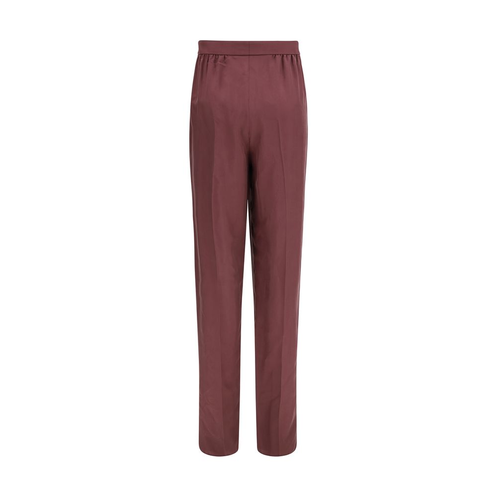 Habutai silk tailored Pants