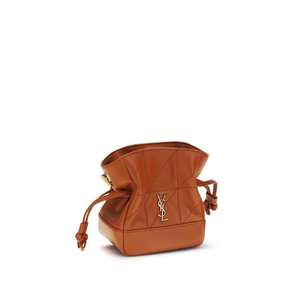 Jamie mini leather Clutch Bag