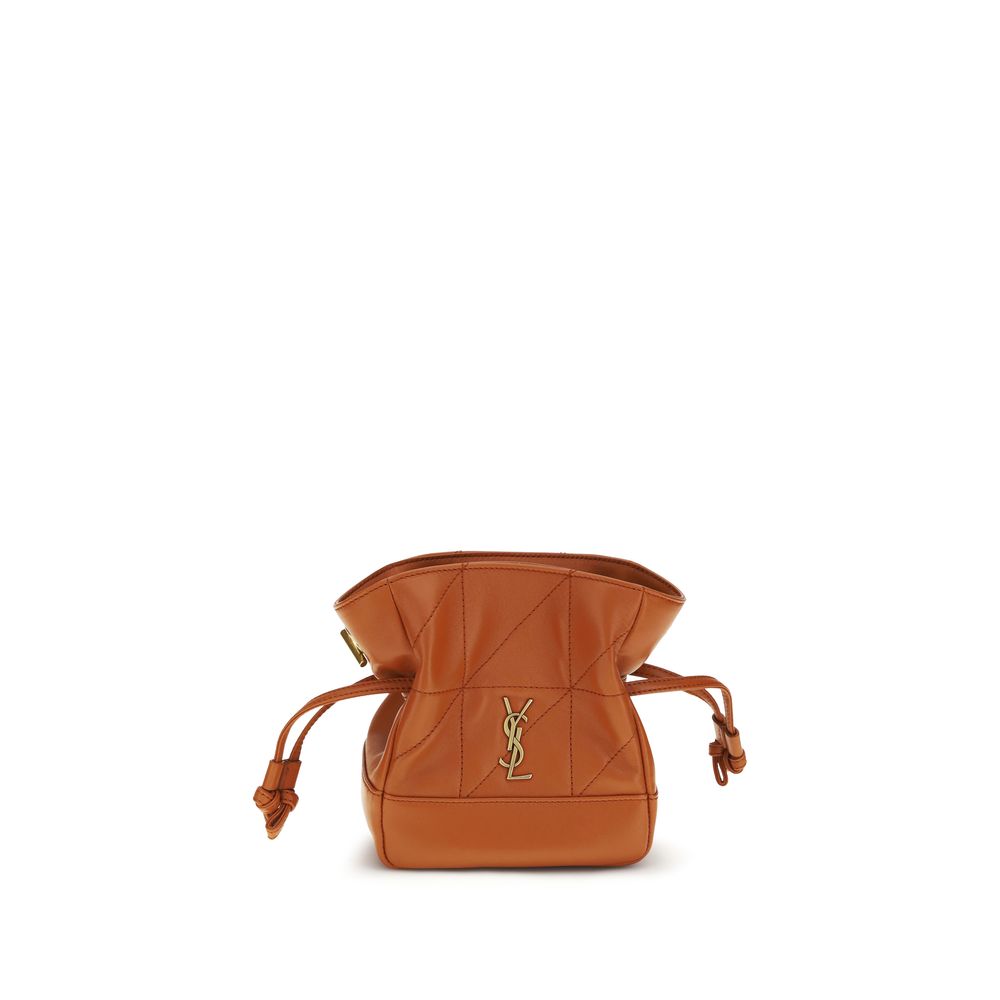 Jamie mini leather Clutch Bag