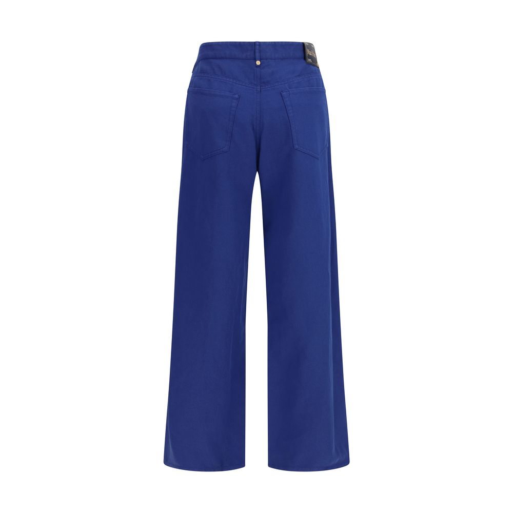 Cotton and linen Pants
