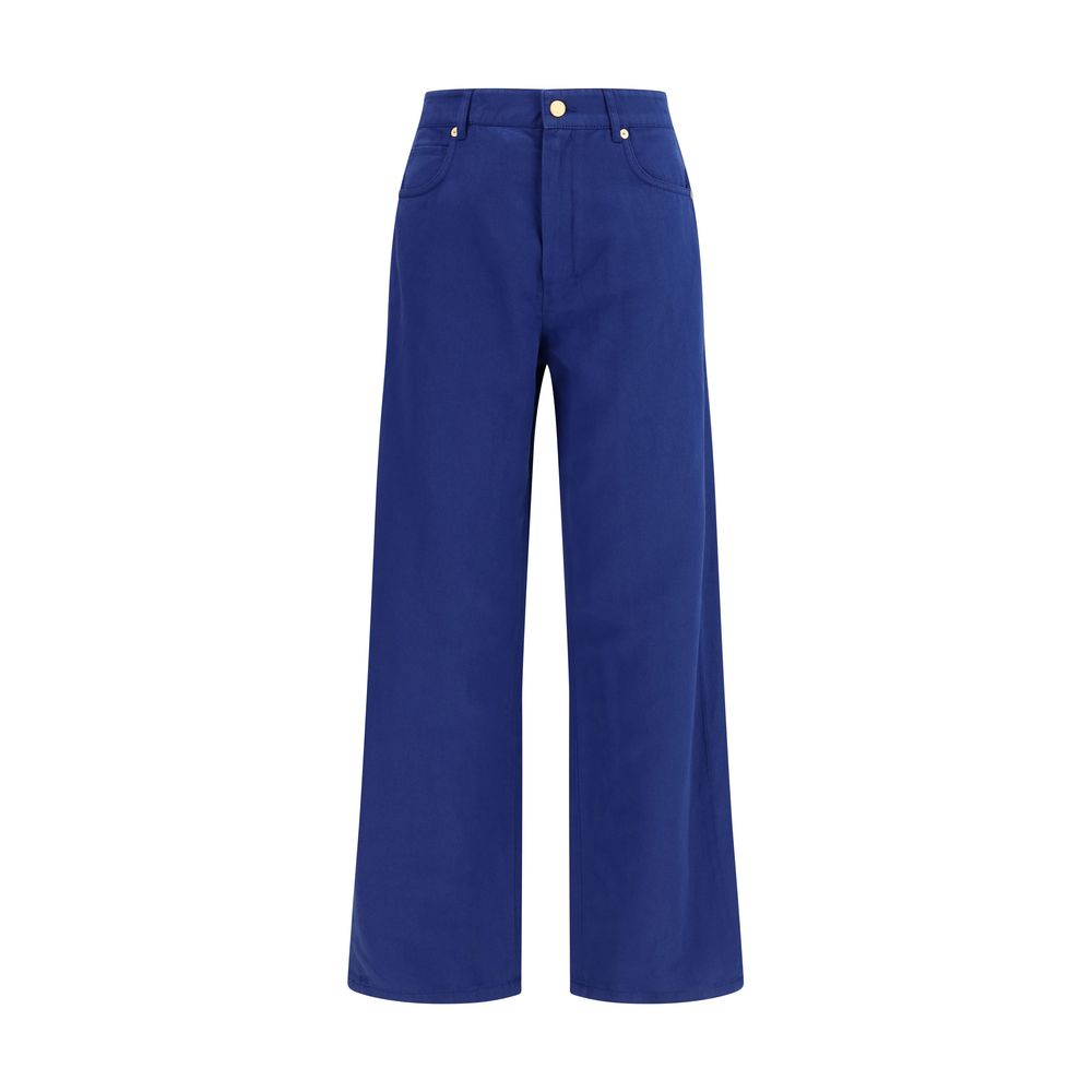 Cotton and linen Pants
