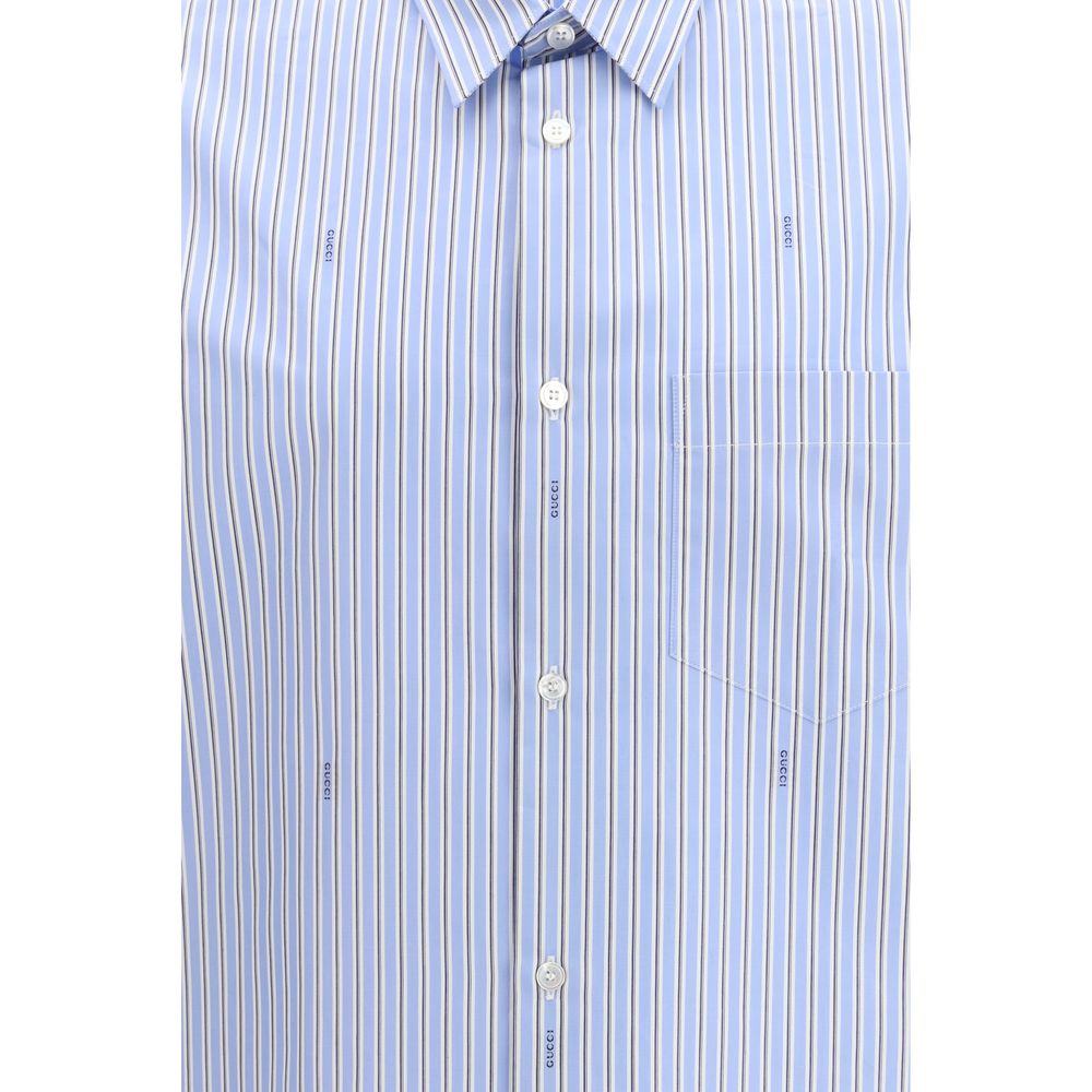Striped cotton poplin Shirt