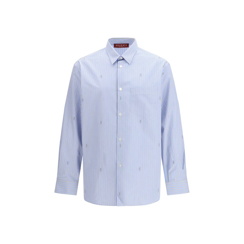 Striped cotton poplin Shirt