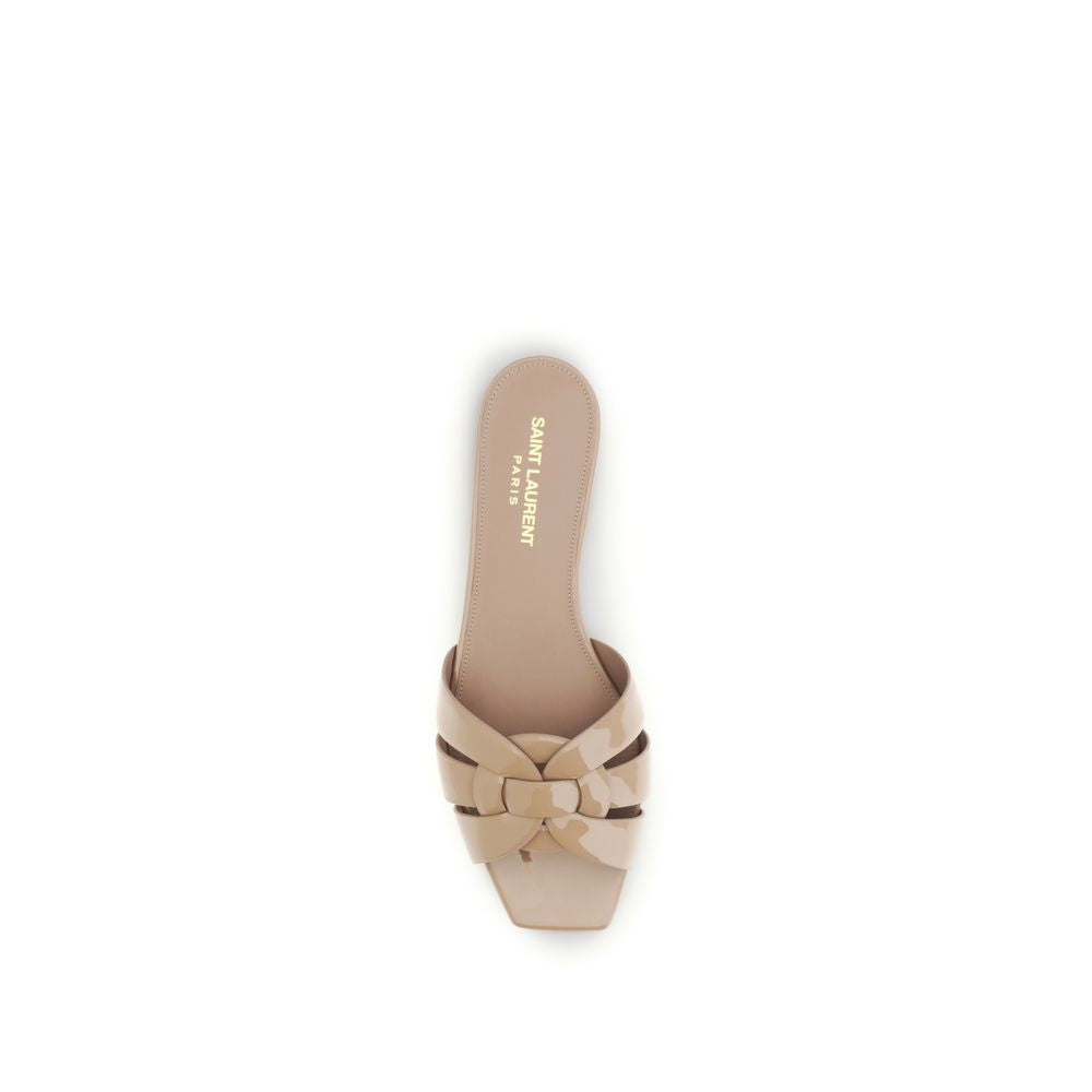 Tribute patent leather Sandals