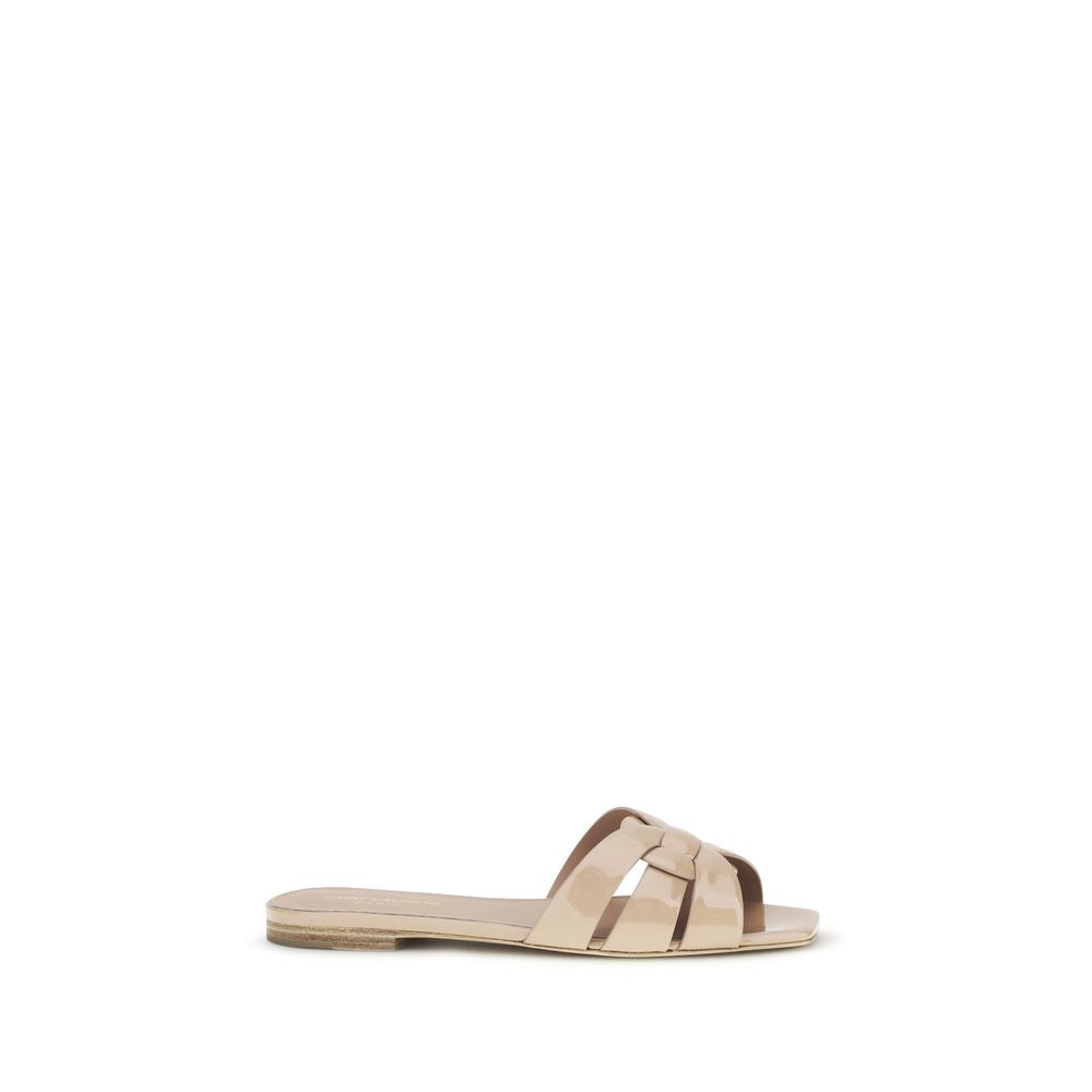 Tribute patent leather Sandals