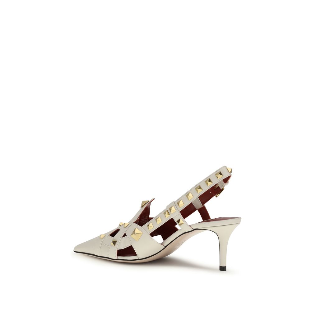 Studdy slingback Pumps