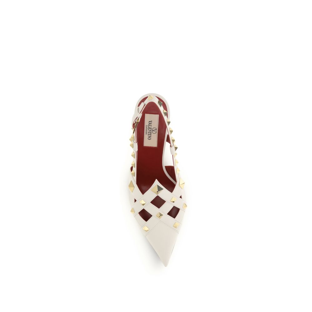 Studdy slingback Pumps