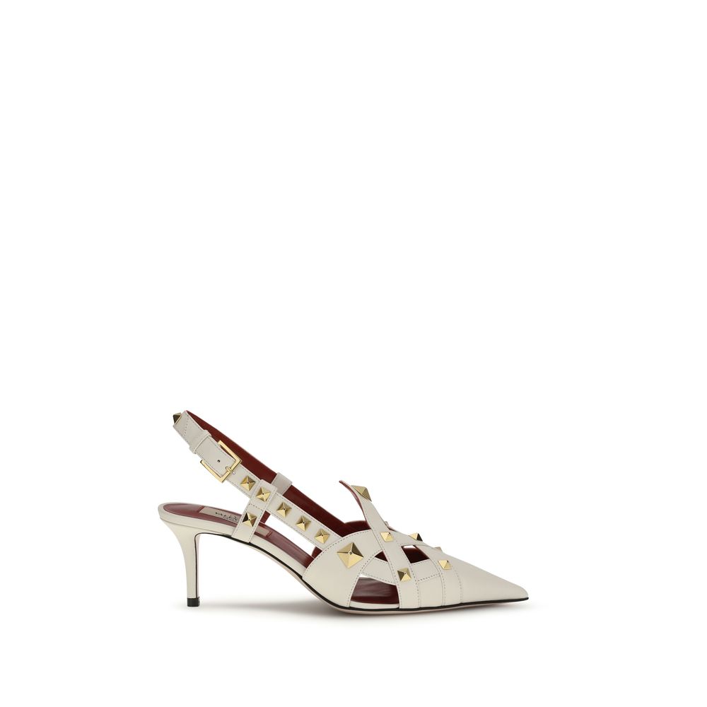 Studdy slingback Pumps