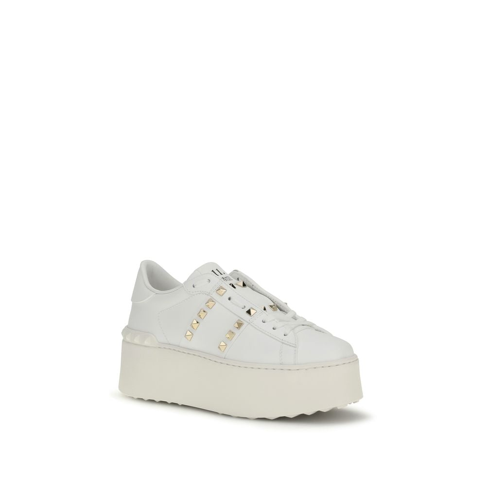 Rockstud Untitled Flatform Sneakers
