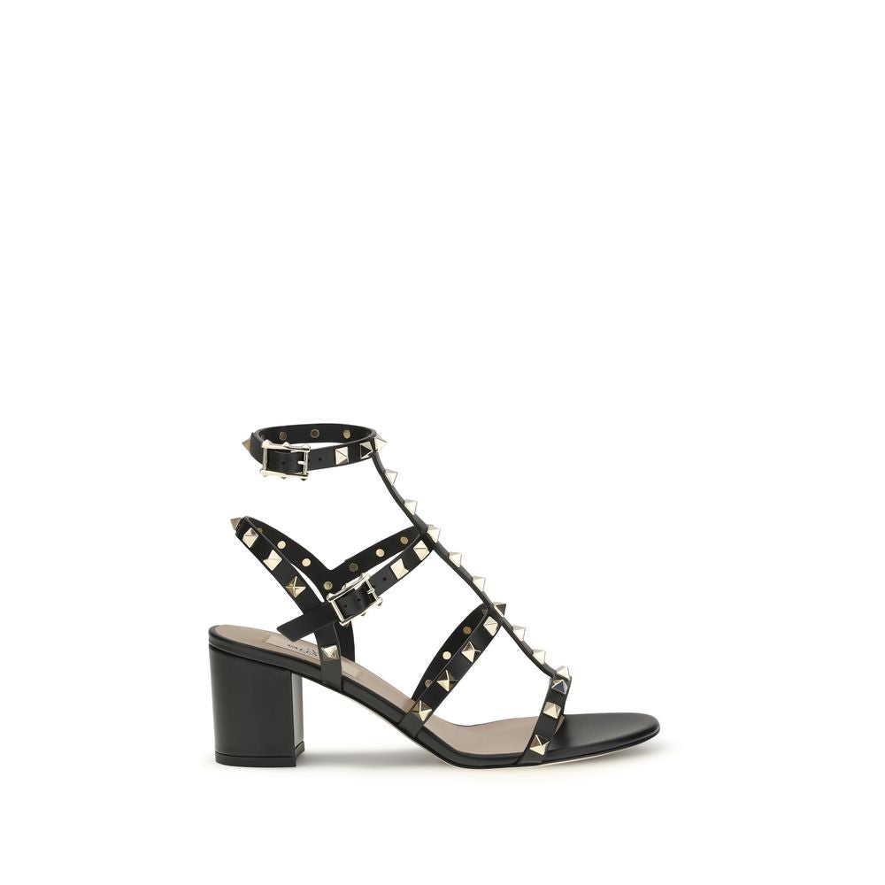 Leather Rockstud Sandals