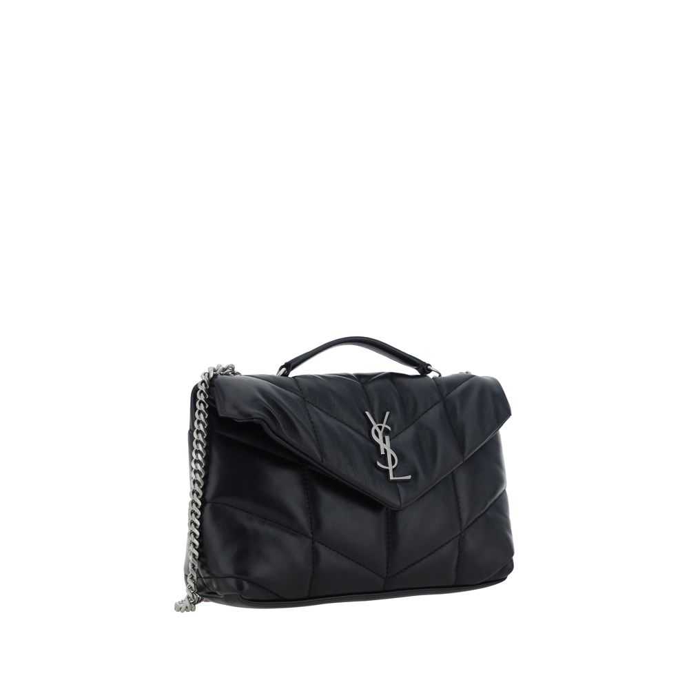 Borsa a tracolla in pelle trapuntata