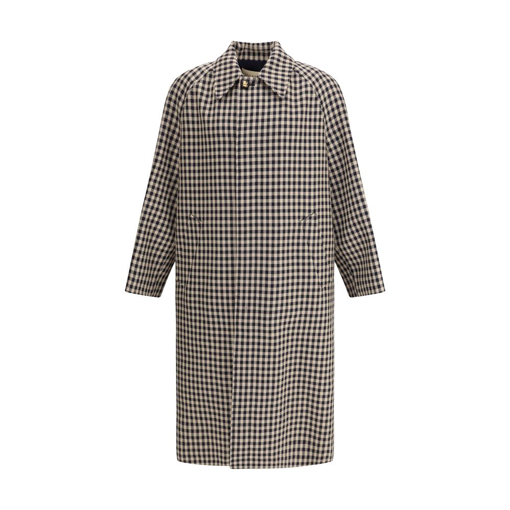 Cappotto in cotone multicolore