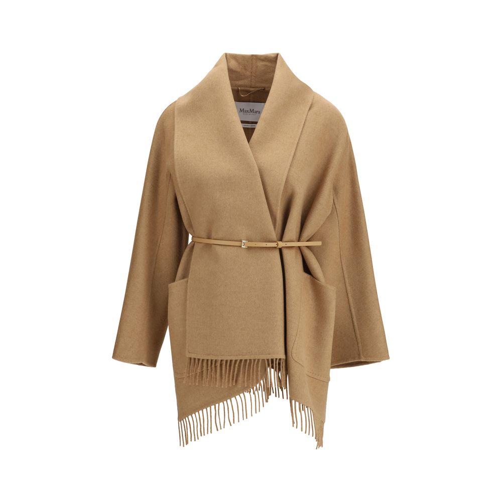 Camel Cardigan Coat