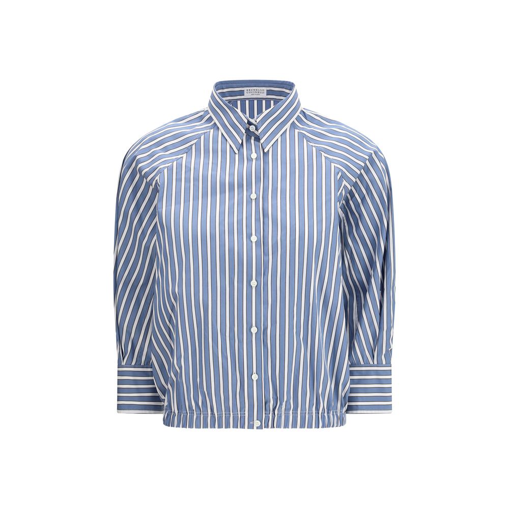 Shadow Stripe Poplin Shirt