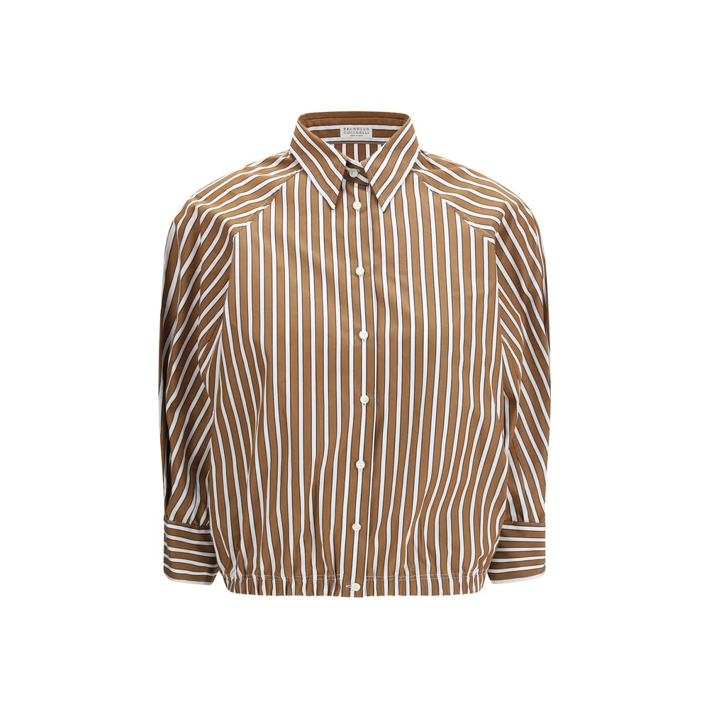 Shadow Stripe Poplin Shirt