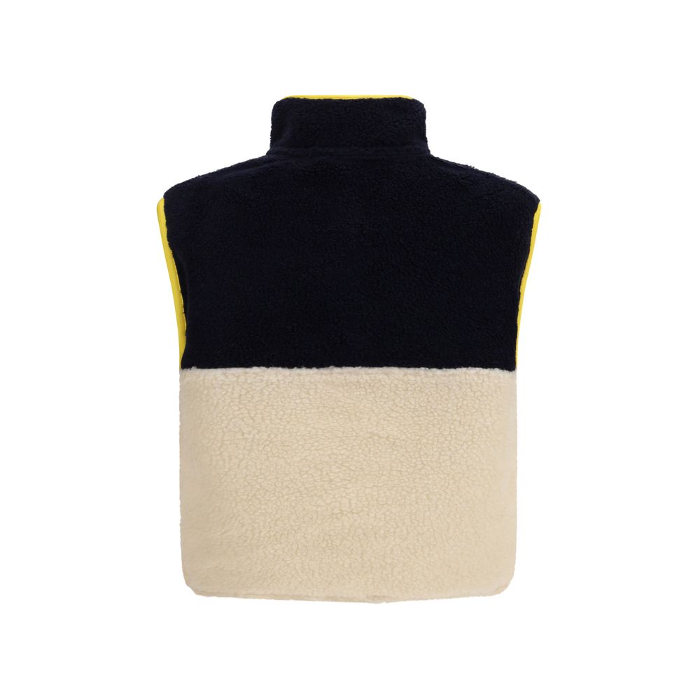 Multicolor Fleece Vest
