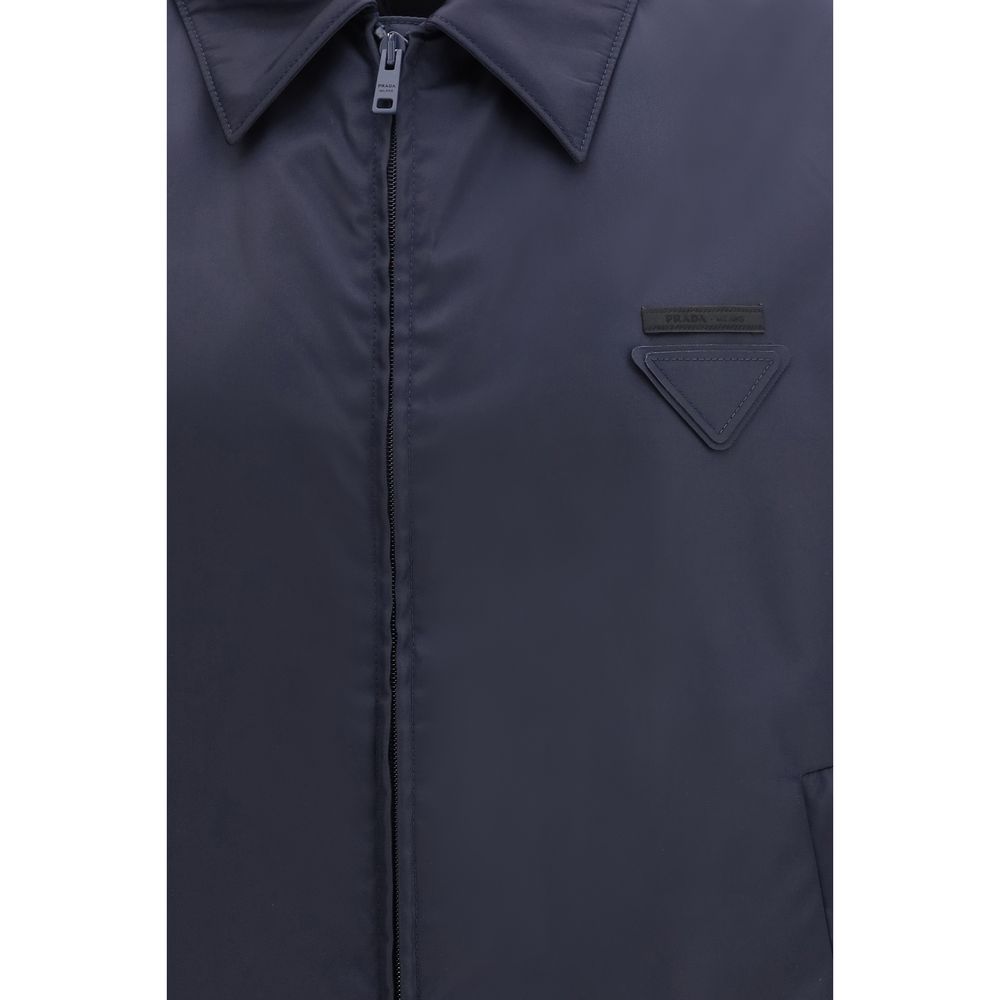 Giacca in Re-Nylon blu