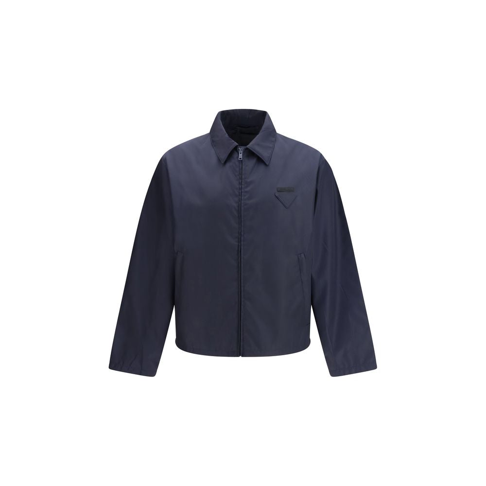 Giacca in Re-Nylon blu