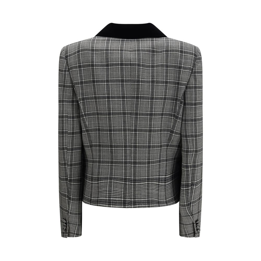 Wool Check Jacket