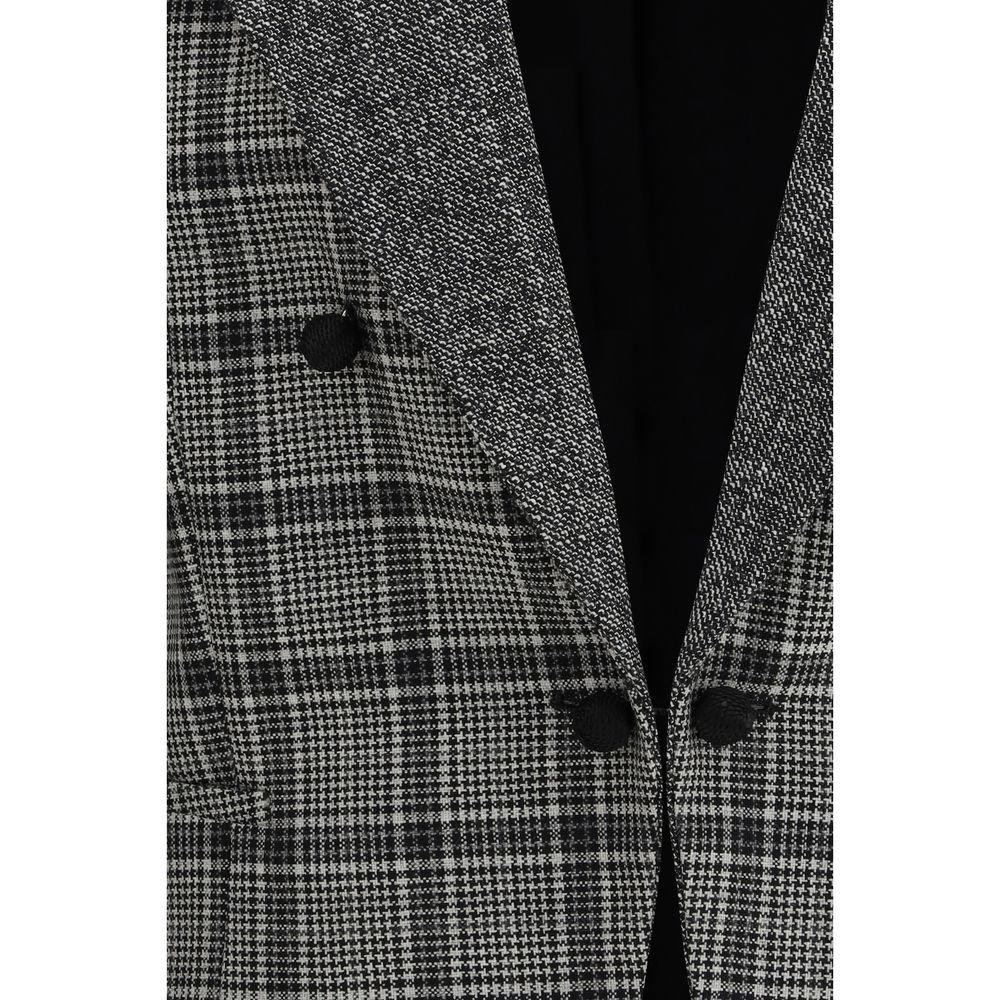 Wool Check Jacket
