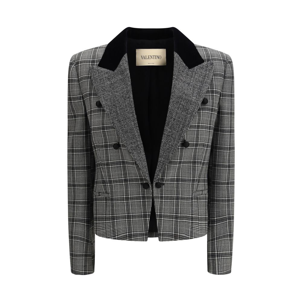 Wool Check Jacket