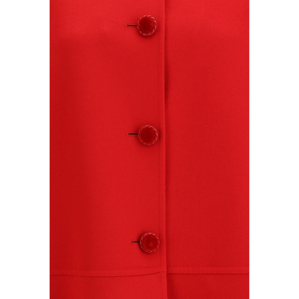 Single-breasted Compact Drap Coat