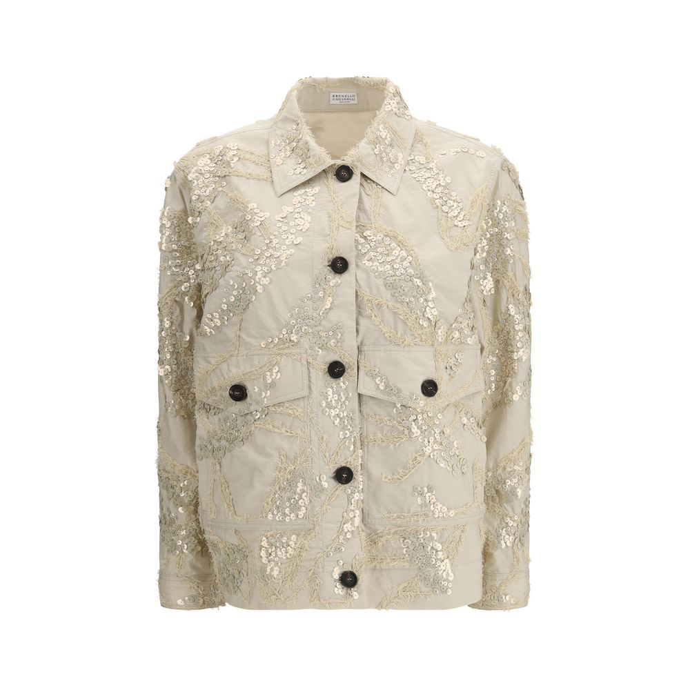 Embroidered and Sequined Jacket