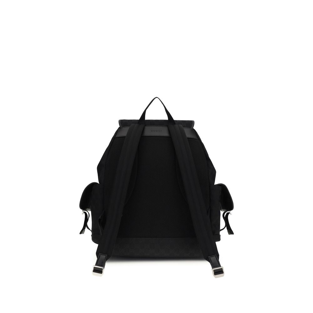 GG Canvas Large Backpack