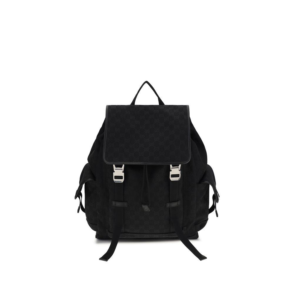 GG Canvas Large Backpack