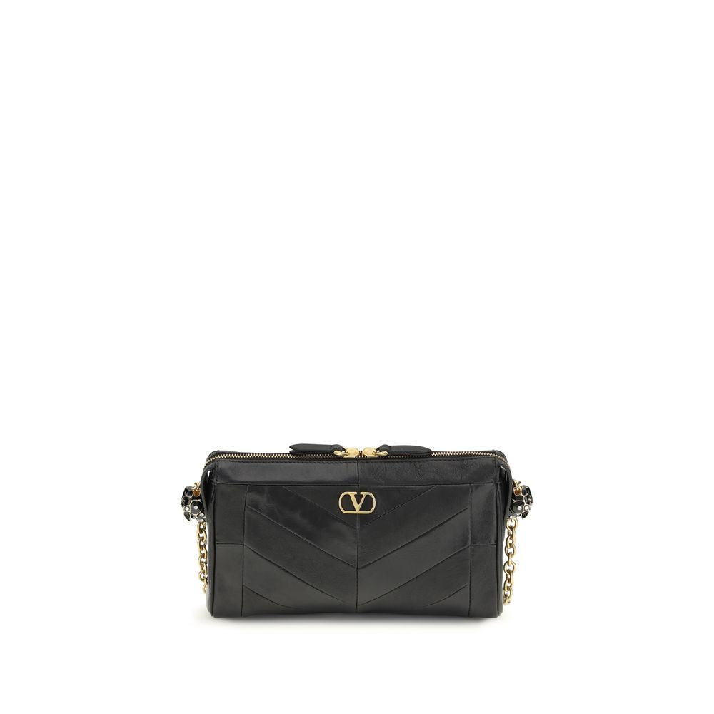Panthea Small Chevron Shoulder Bag