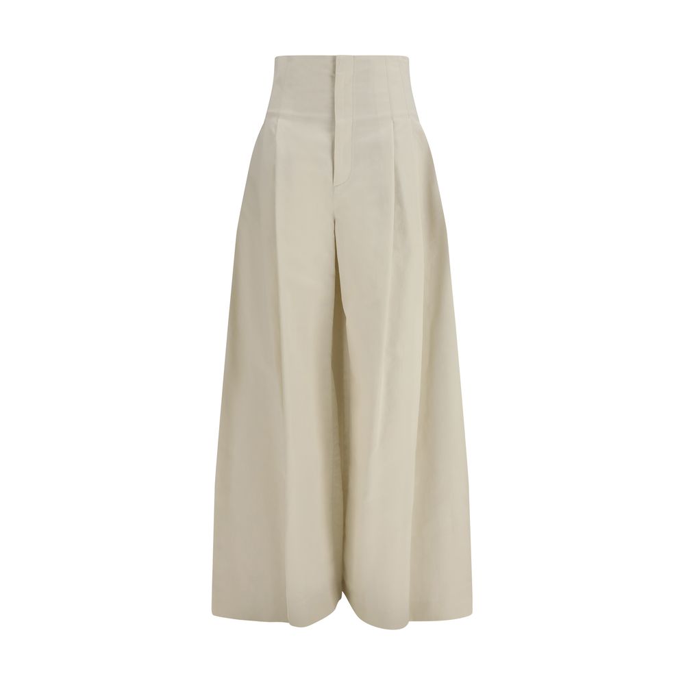 Zip Palazzo Pants