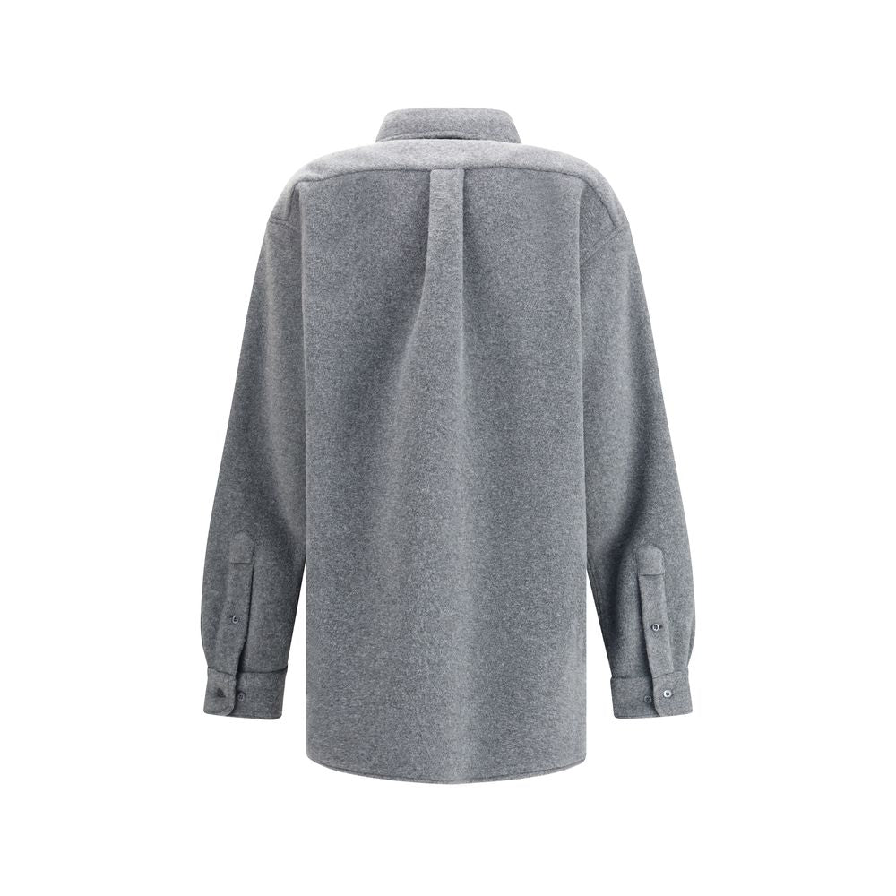 Gray Fleece Shirt