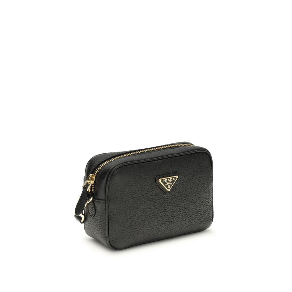 Black Leather Mini-Bag