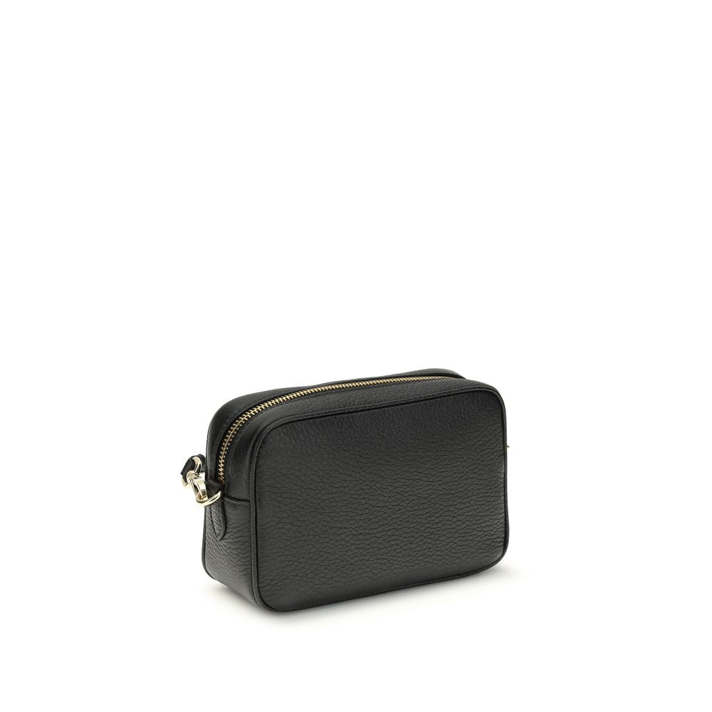 Black Leather Mini-Bag