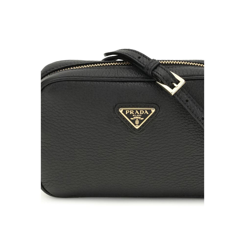 Black Leather Mini-Bag