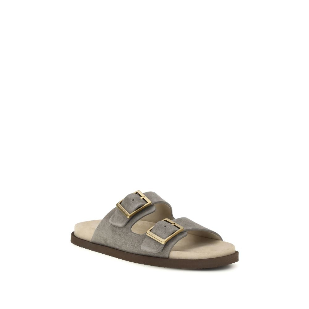 Suede Sandals