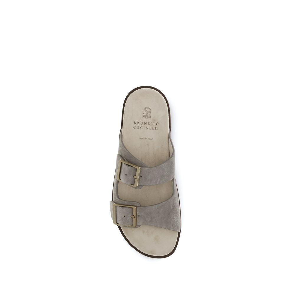 Suede Sandals