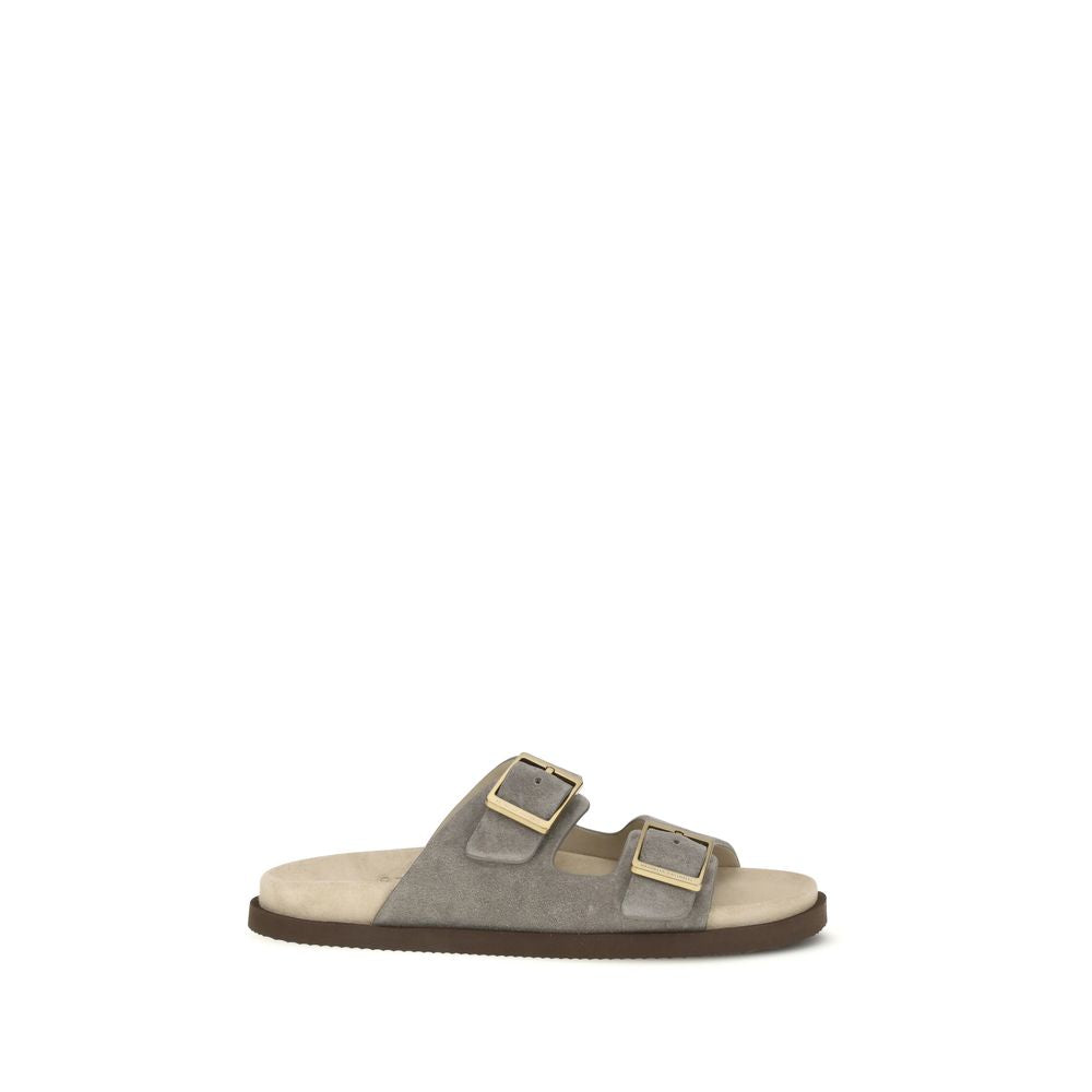 Suede Sandals