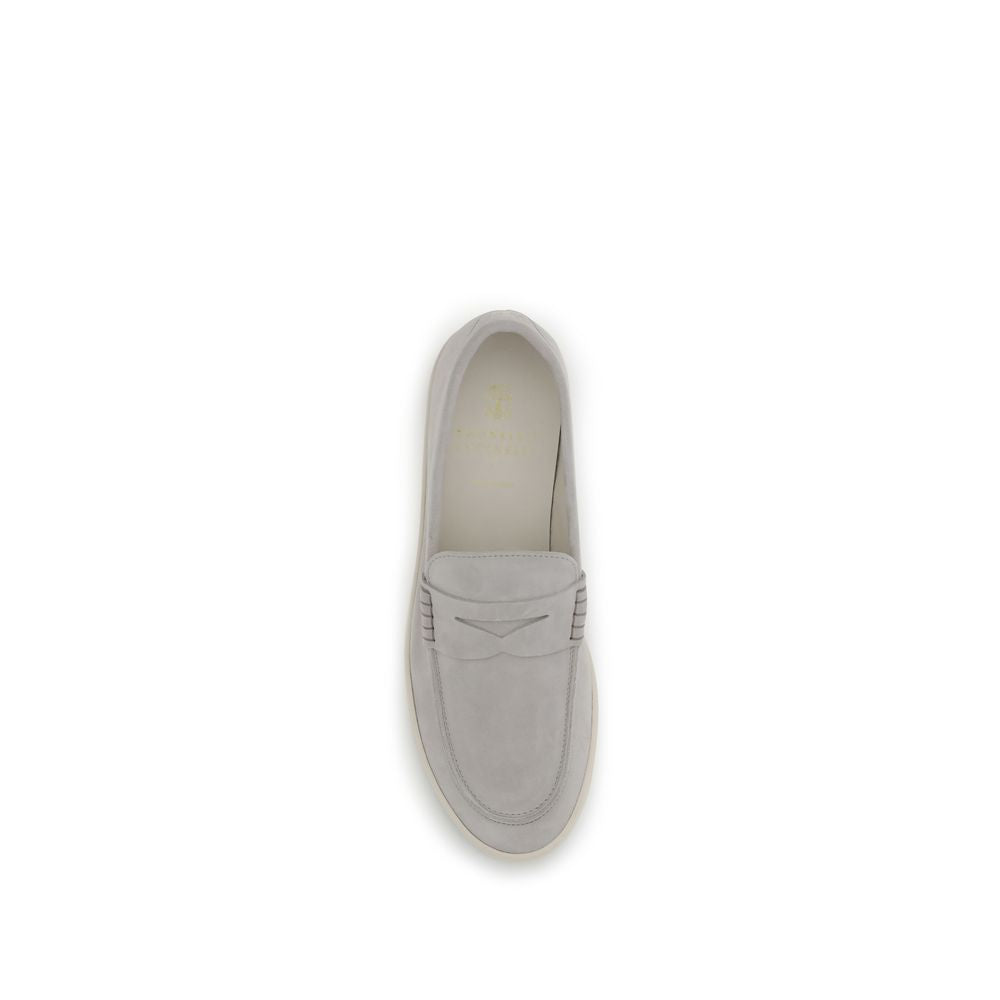 Suede Loafers
