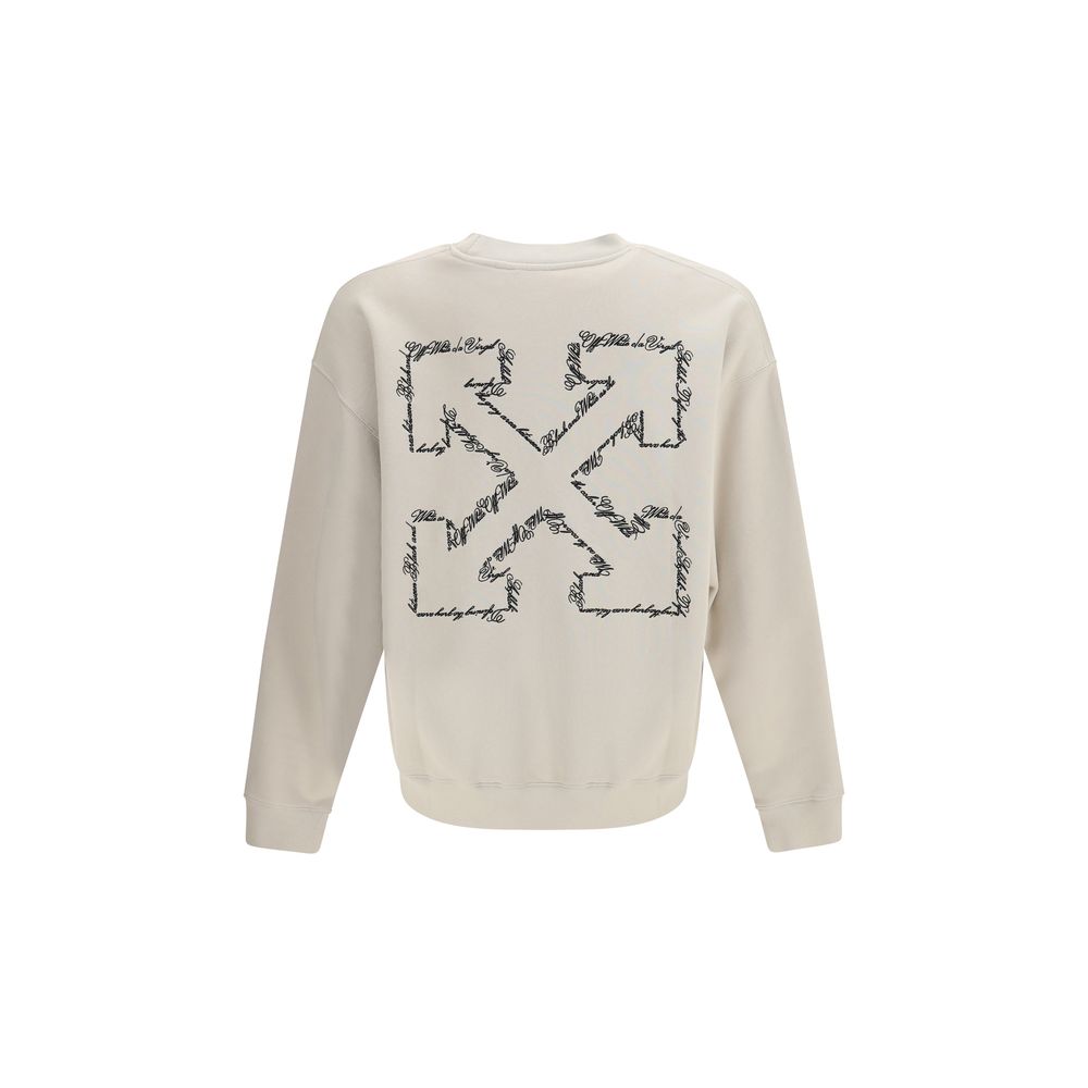 Script Arrow crewneck Sweatshirt
