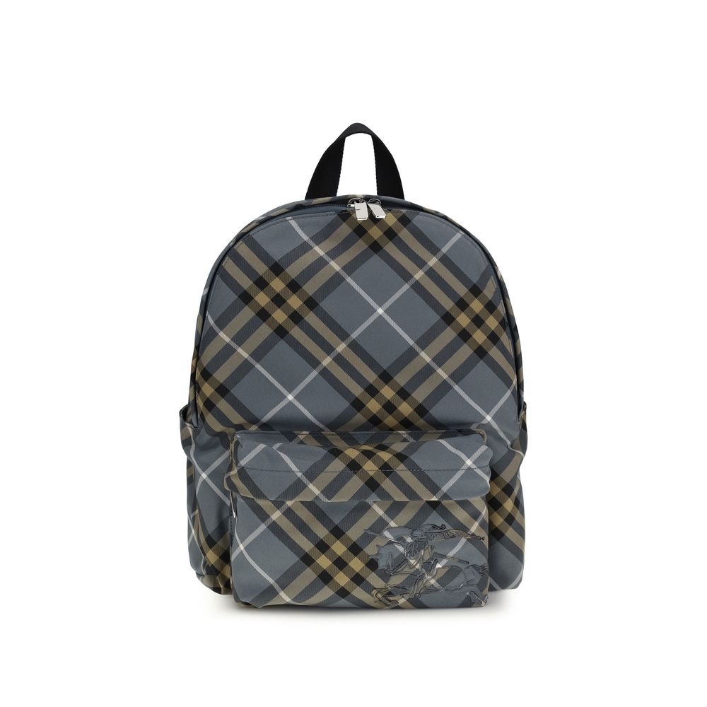 Small Check Backpack
