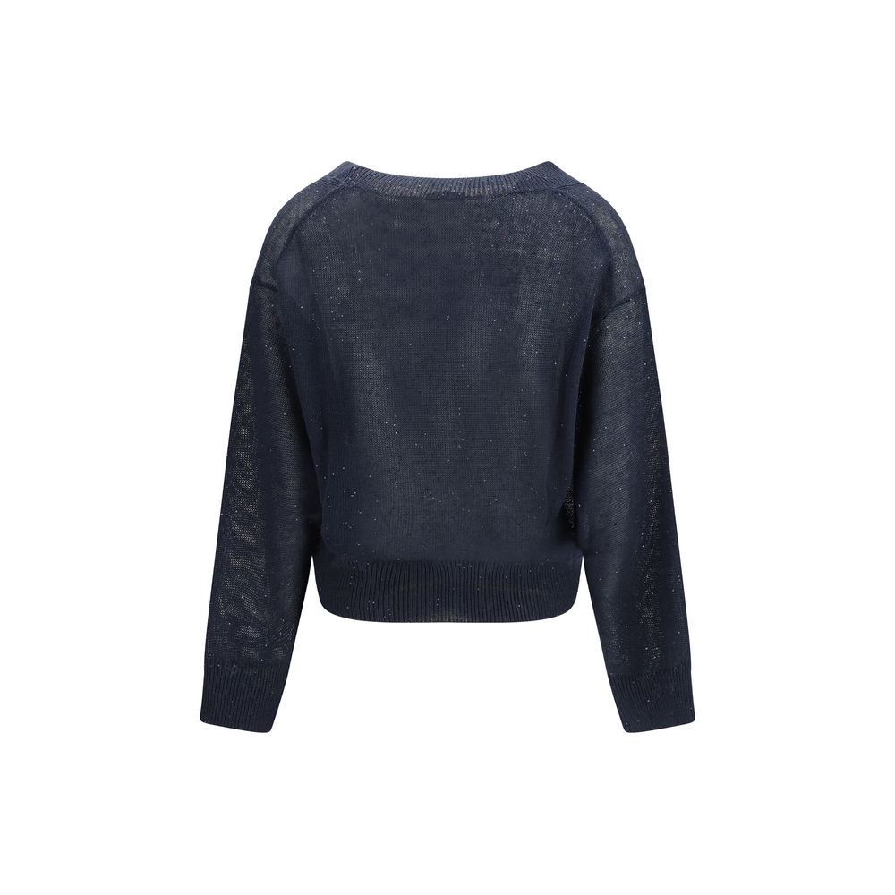 Sparkling linen Sweater