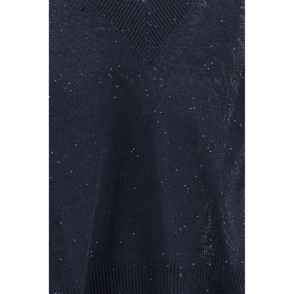 Sparkling linen Sweater